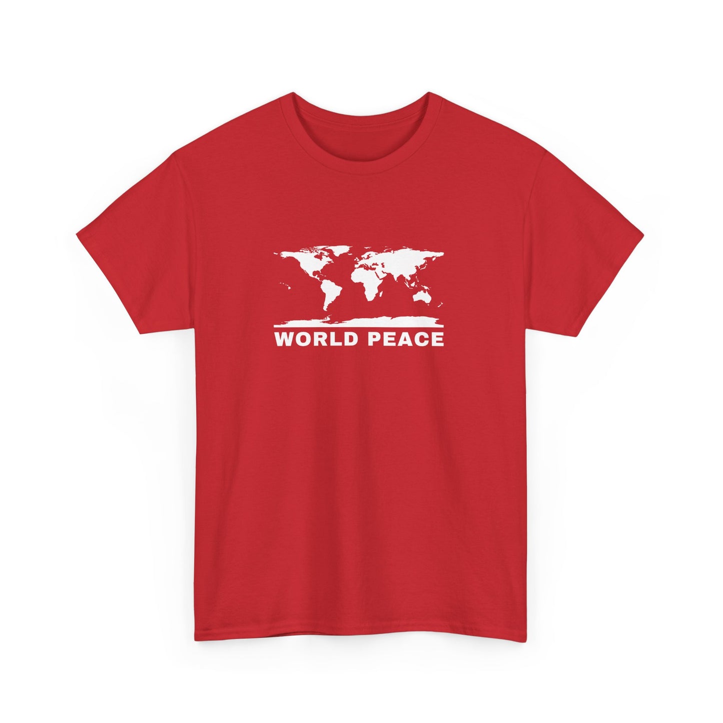 WORLD PEACE ORIGINAL LOGO T-SHIRT BLACK AND WHITE