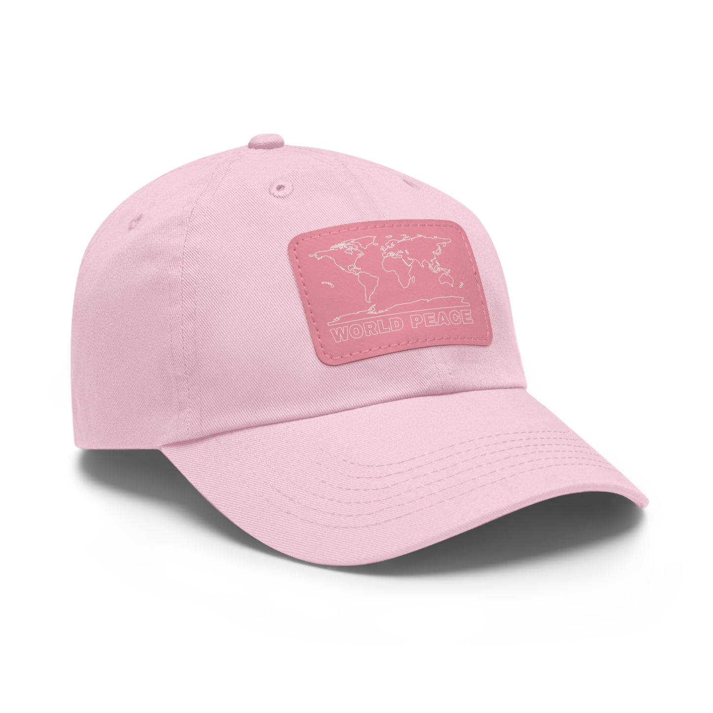 WORLD PEACE LEATHER HAT