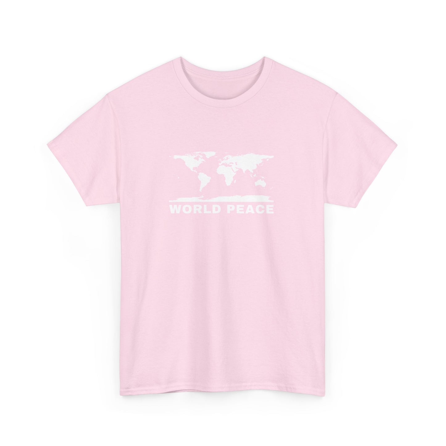 WORLD PEACE ORIGINAL LOGO T-SHIRT BLACK AND WHITE