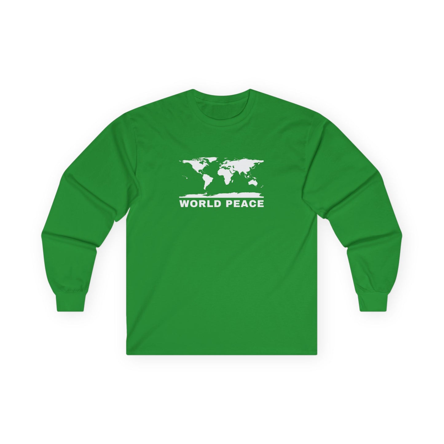 WORLD PEACE ORIGINAL LOGO CREWNECK BLACK AND WHITE