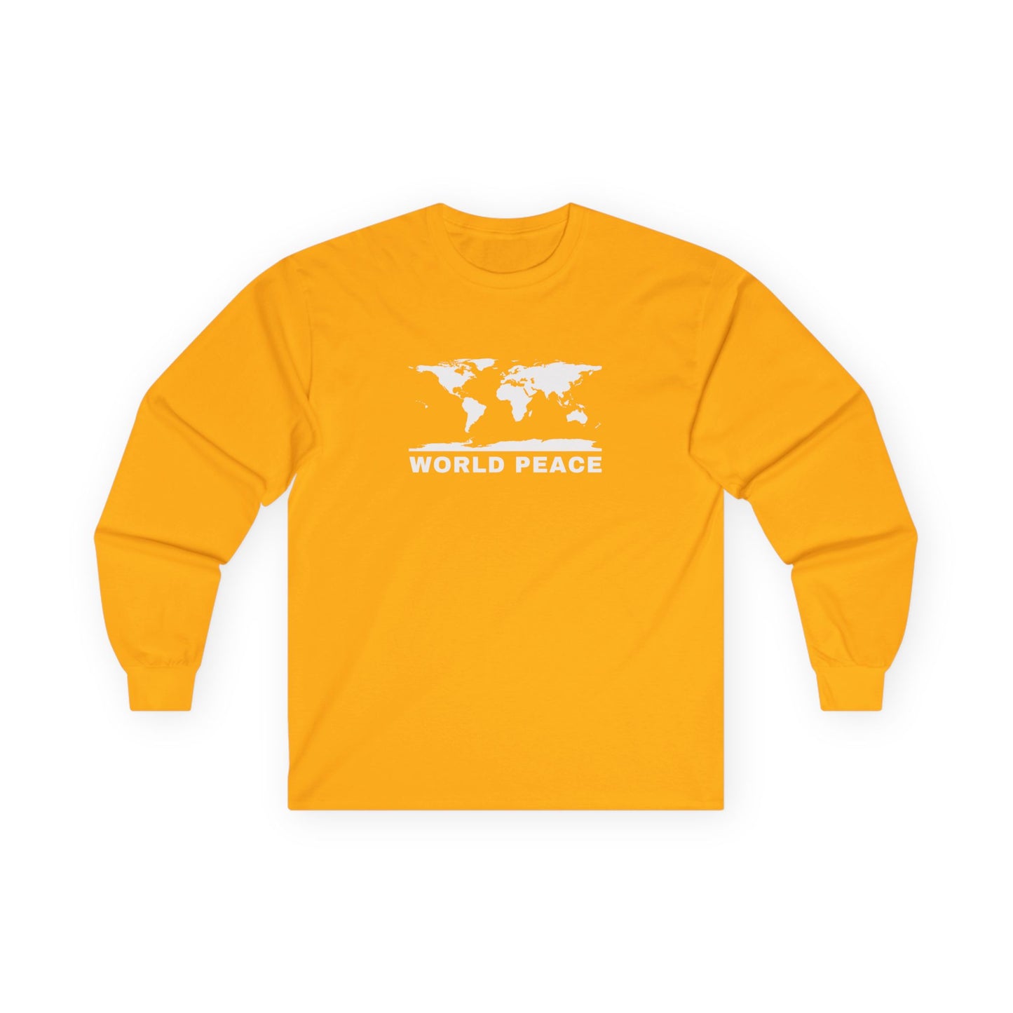 WORLD PEACE ORIGINAL LOGO CREWNECK BLACK AND WHITE