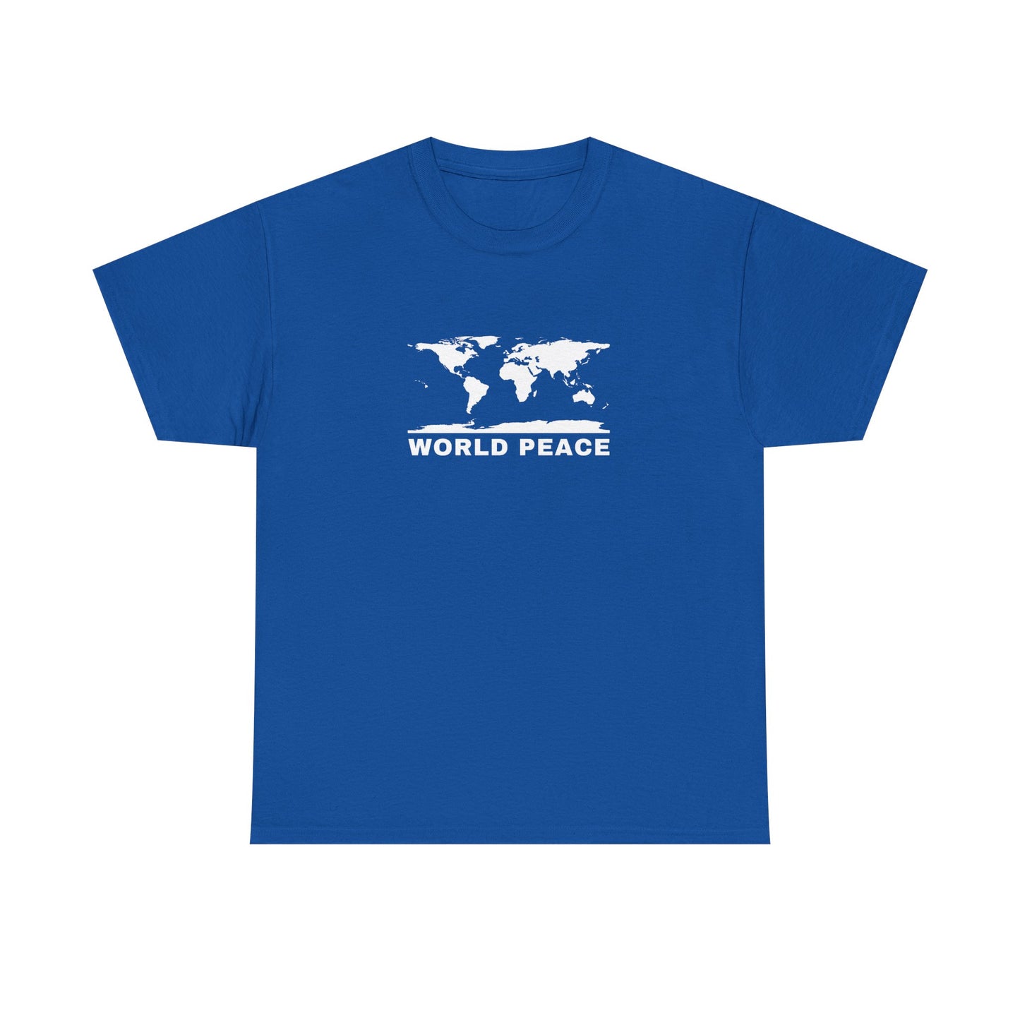 WORLD PEACE ORIGINAL LOGO T-SHIRT BLACK AND WHITE