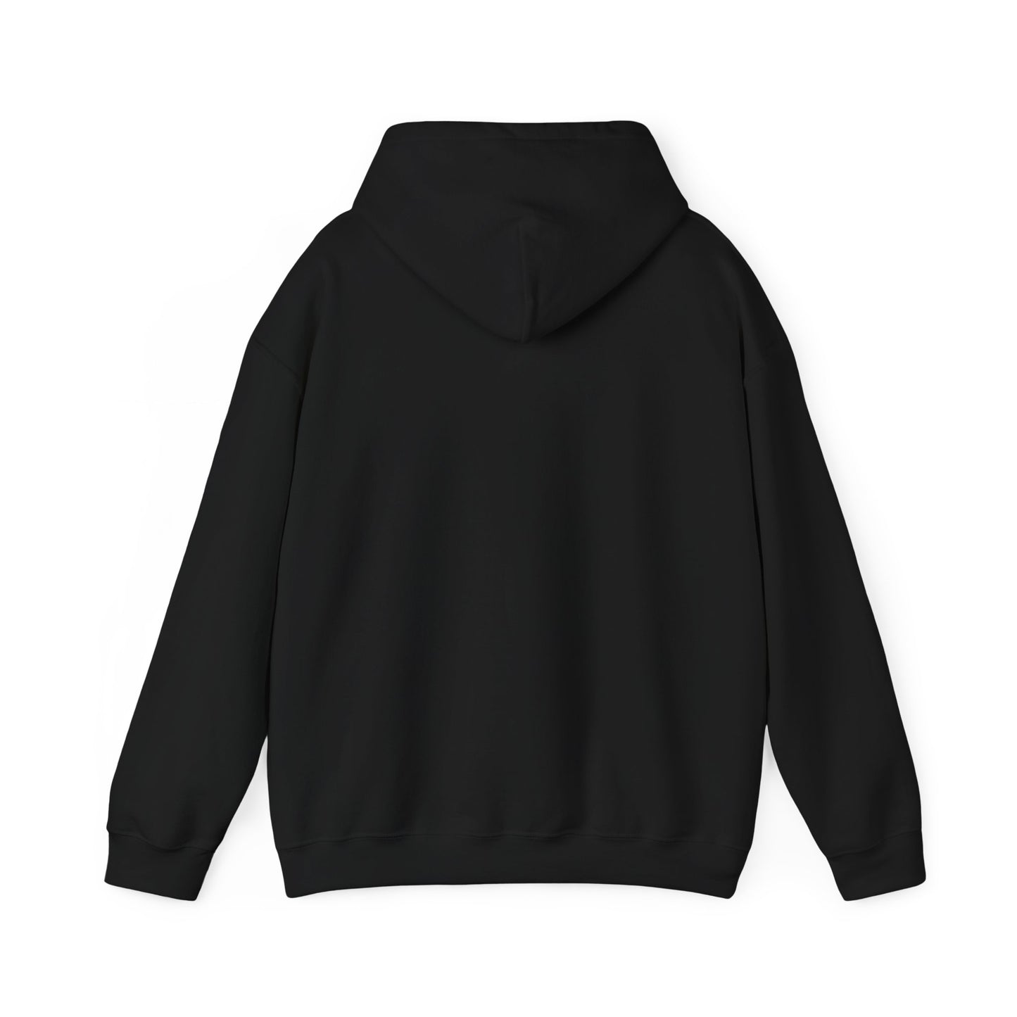 WORLD PEACE SCRIPT HOODIE BLACK AND WHITE