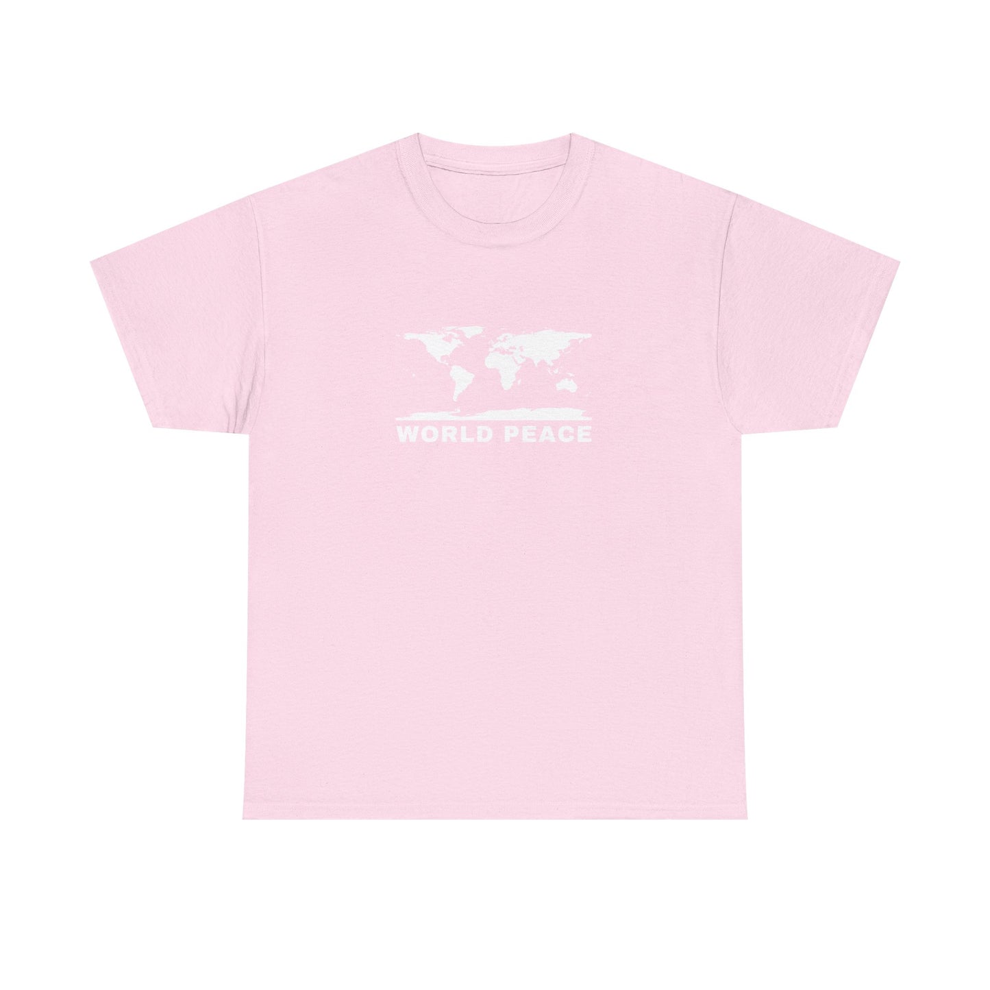 WORLD PEACE ORIGINAL LOGO T-SHIRT BLACK AND WHITE