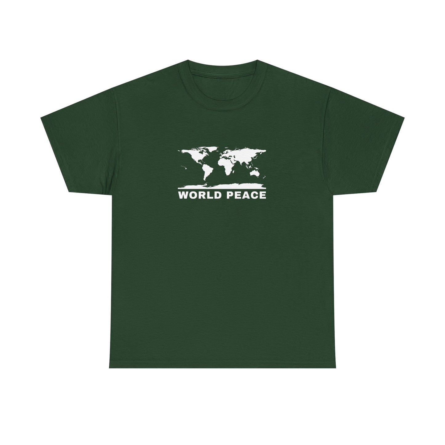 WORLD PEACE ORIGINAL LOGO T-SHIRT BLACK AND WHITE