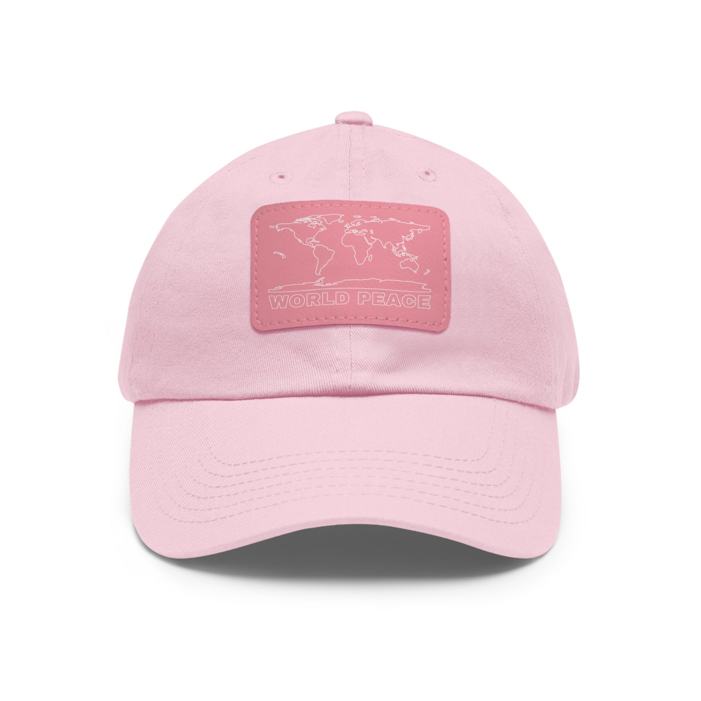 WORLD PEACE LEATHER HAT