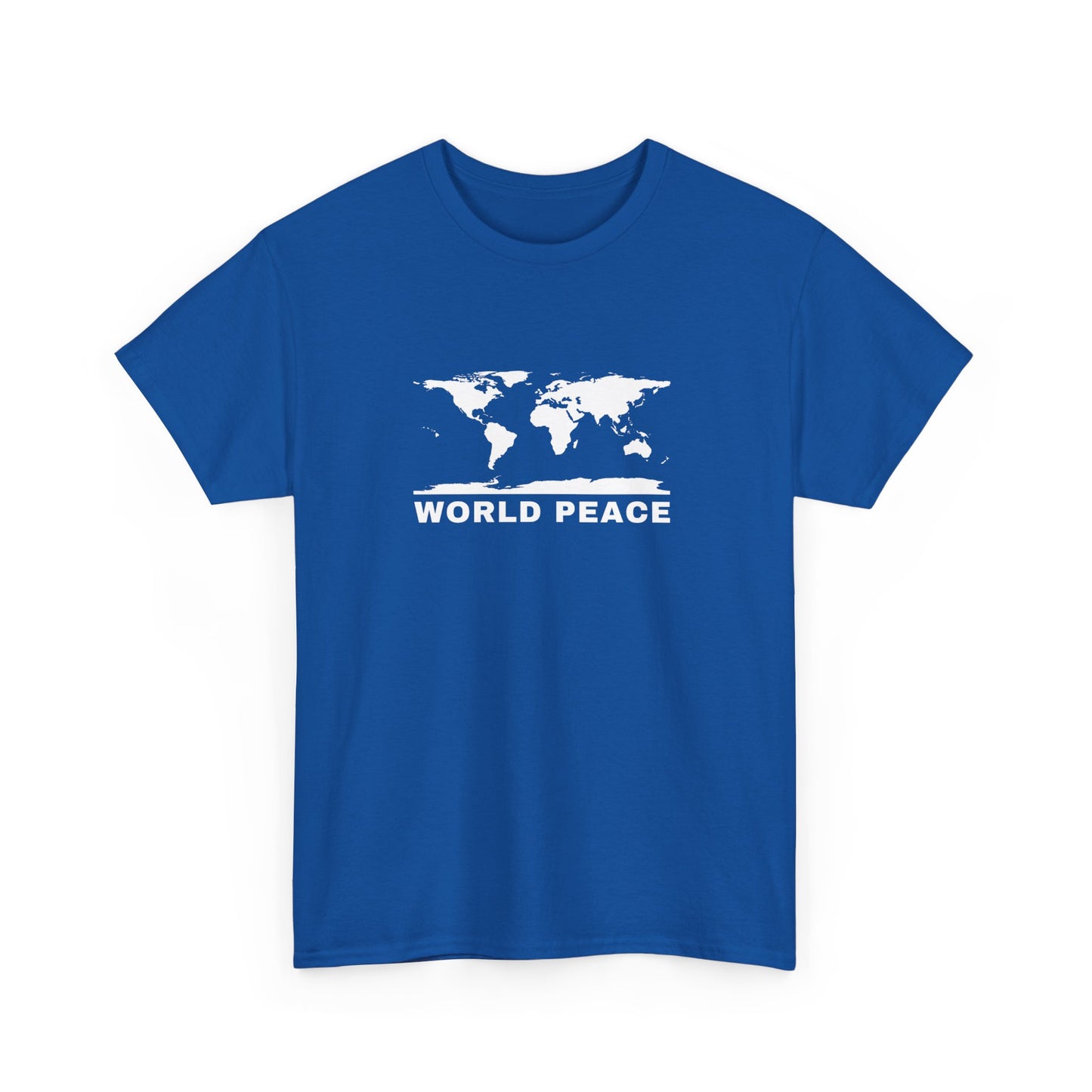 WORLD PEACE ORIGINAL LOGO T-SHIRT BLACK AND WHITE