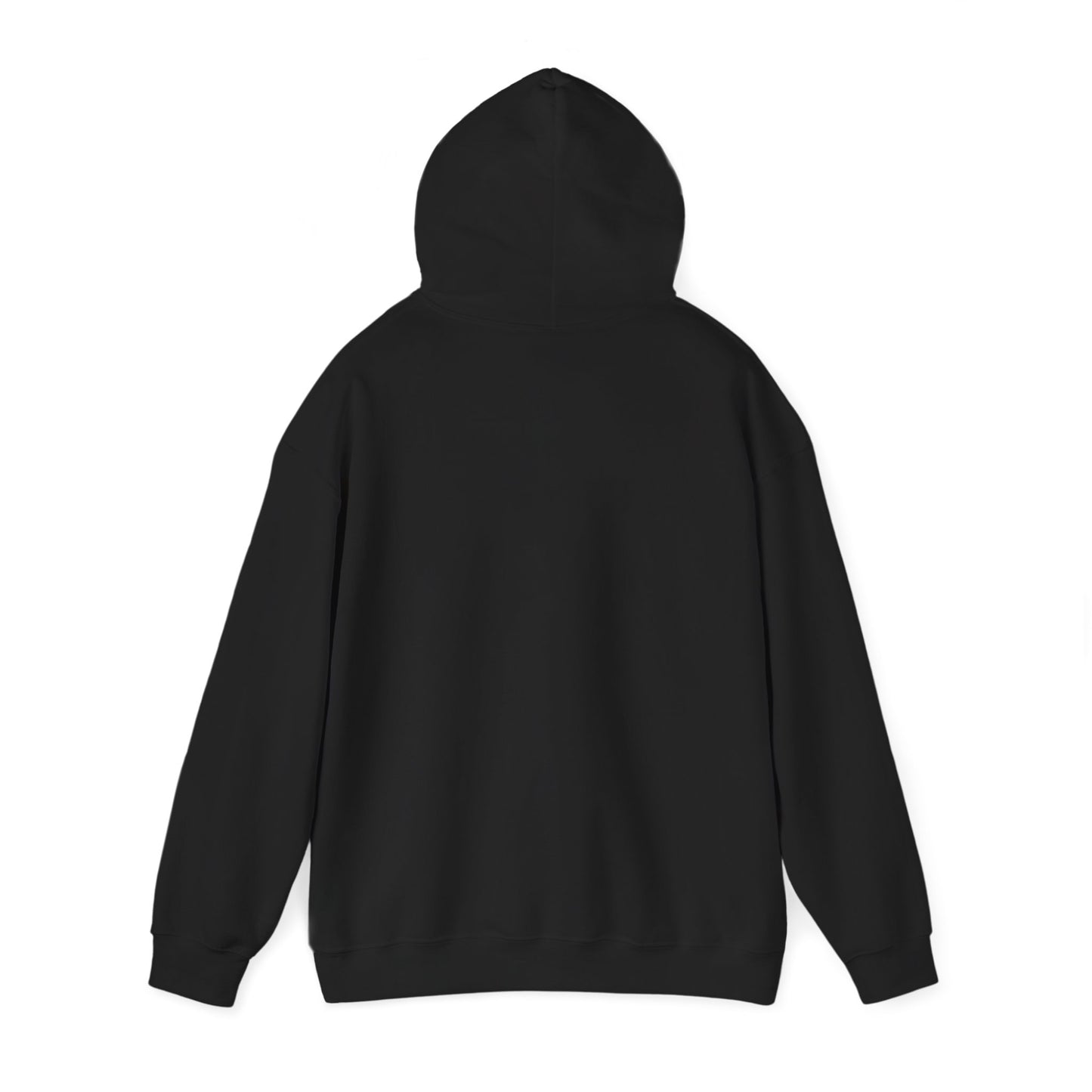 WORLD PEACE SCRIPT HOODIE BLACK AND WHITE