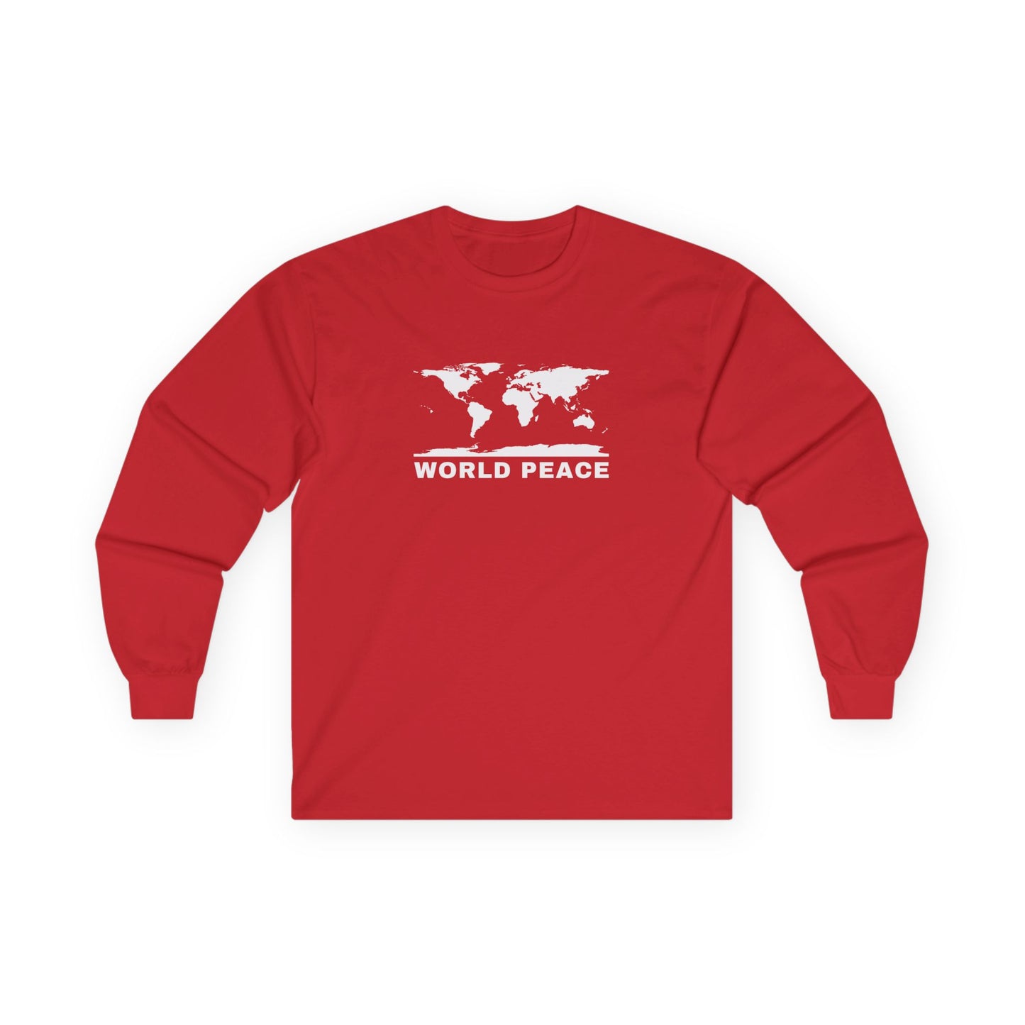 WORLD PEACE ORIGINAL LOGO CREWNECK BLACK AND WHITE
