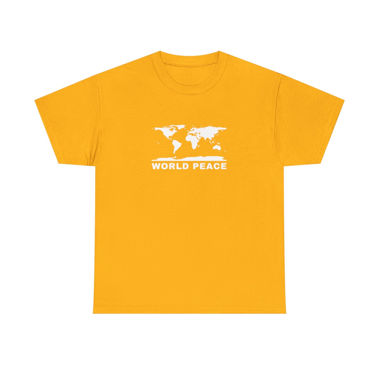 WORLD PEACE ORIGINAL LOGO T-SHIRT BLACK AND WHITE