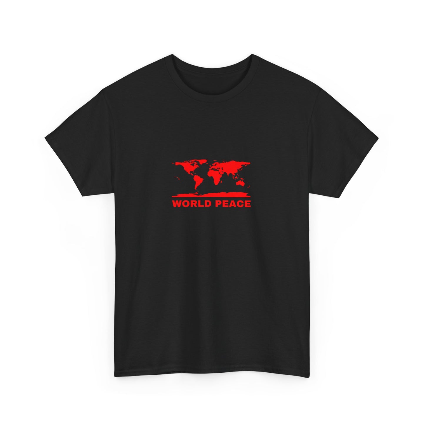 World Peace T-Shirt Red English