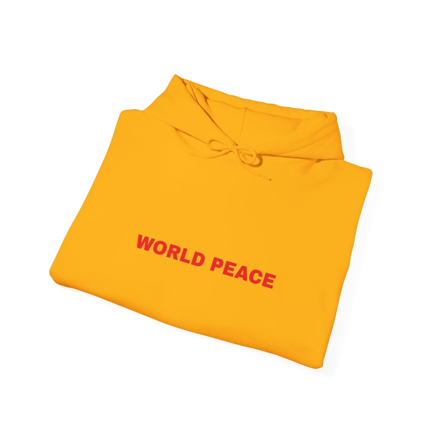 World Peace Hoodie English Script Red