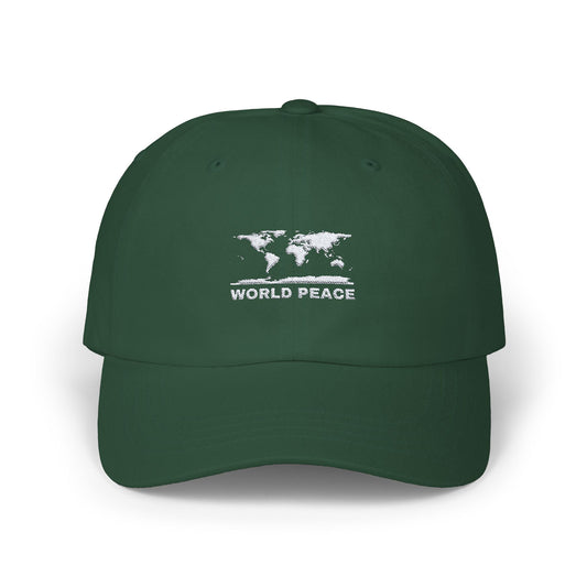 World Peace Embroidered Ball Cap