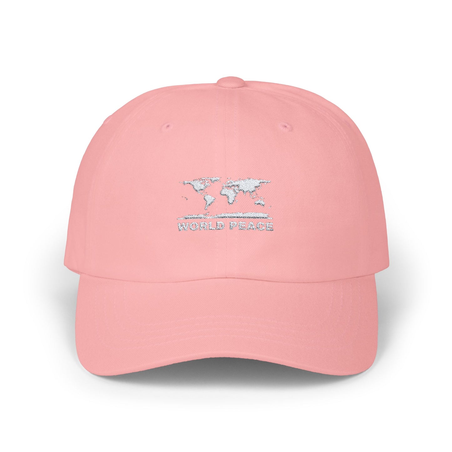 World Peace Embroidered Ball Cap