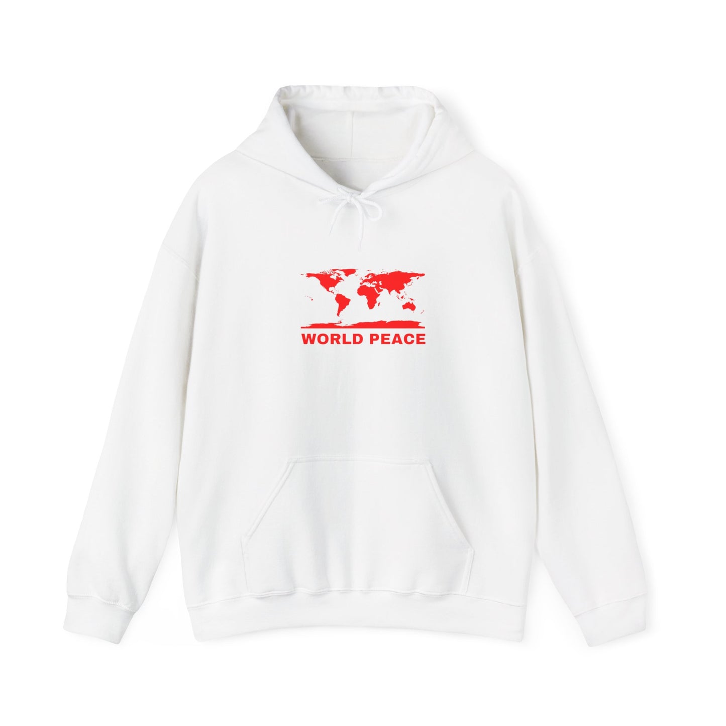 World Peace Hoodie English Red