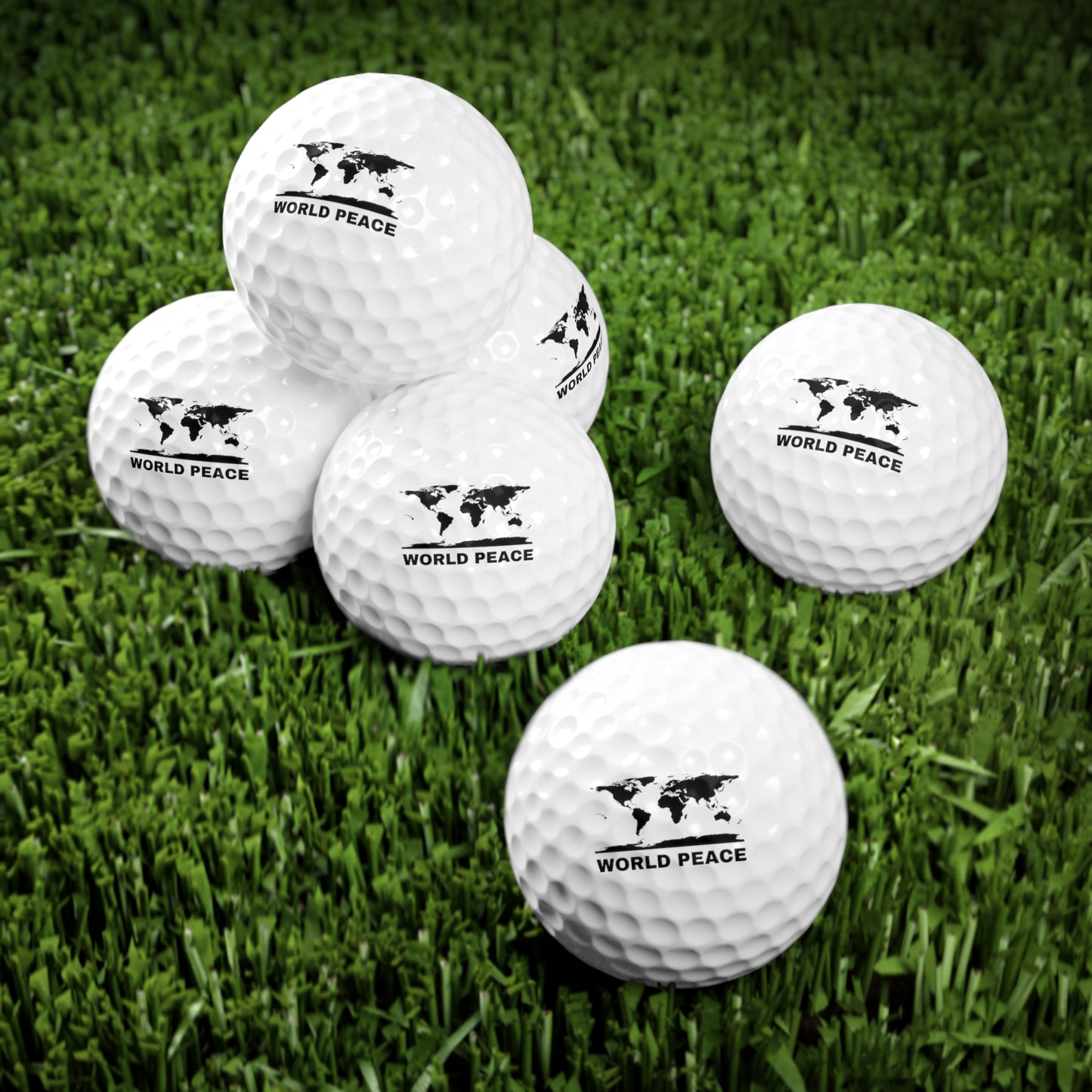 World Peace Golf Balls Pack