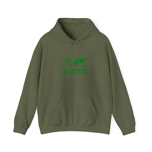 World Peace Hoodie English Sage