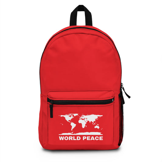 World Peace Backpack Red