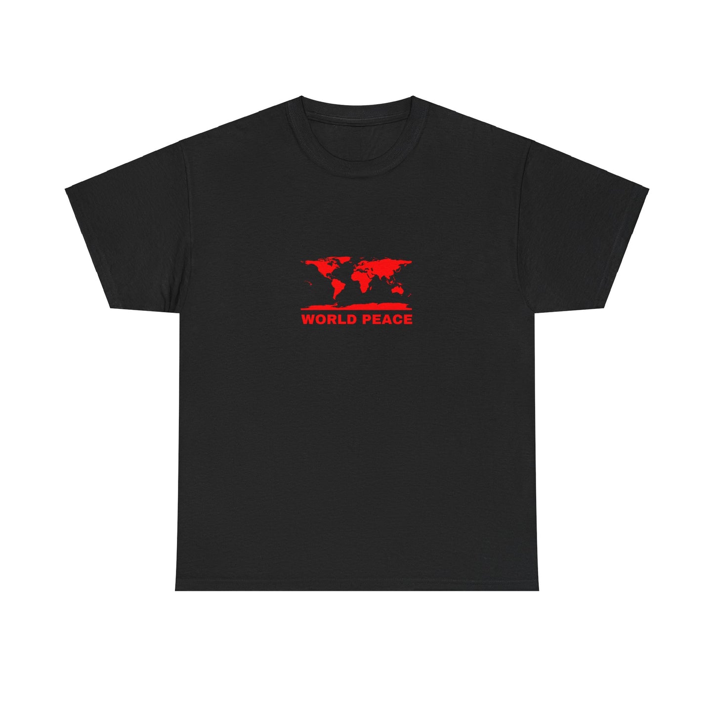 World Peace T-Shirt Red English