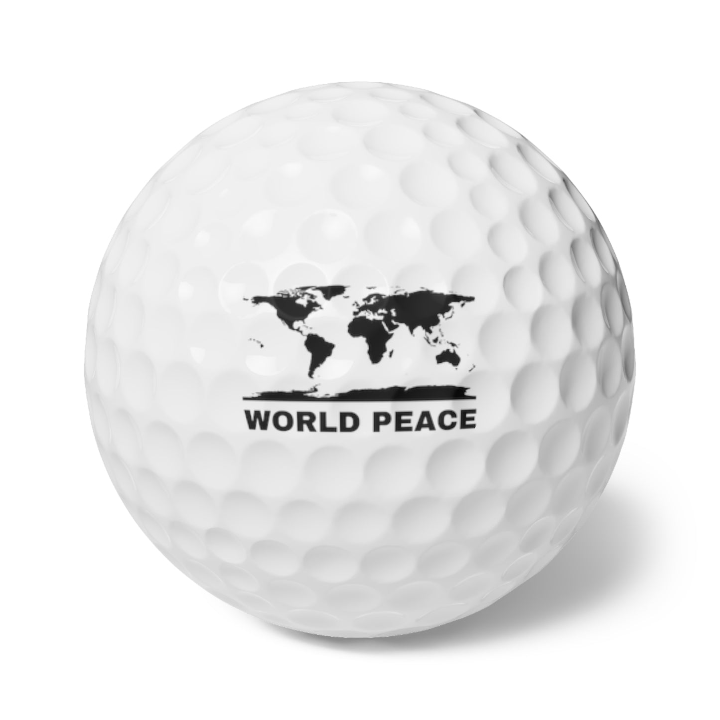 World Peace Golf Balls Pack