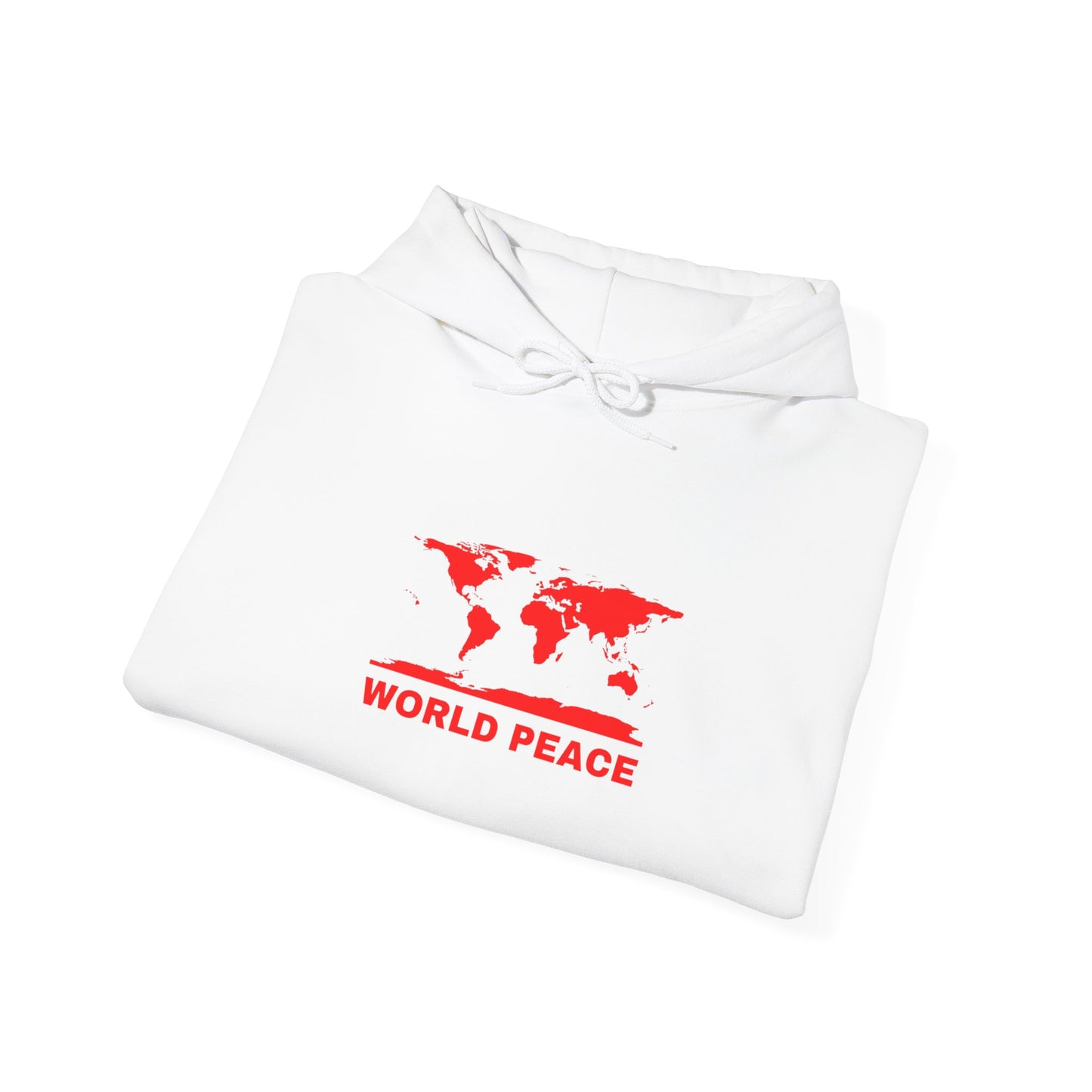 World Peace Hoodie English Red