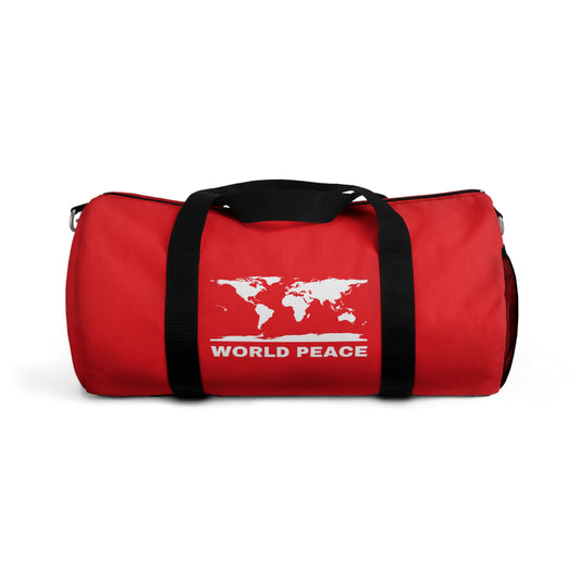 World Peace Duffle Bag Red