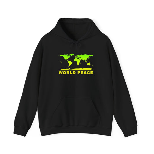 World Peace Hoodie Green/Gold