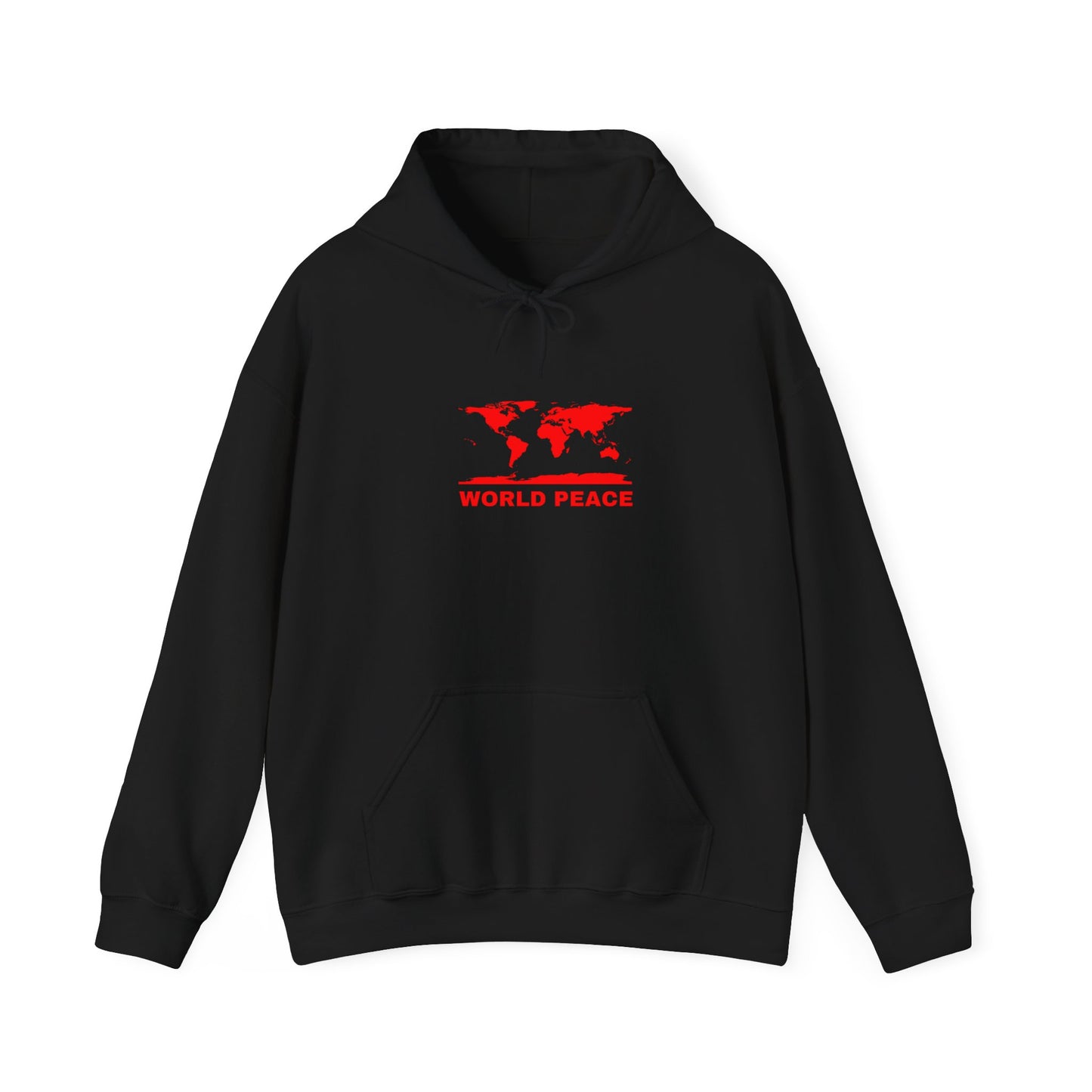 World Peace Hoodie English Red